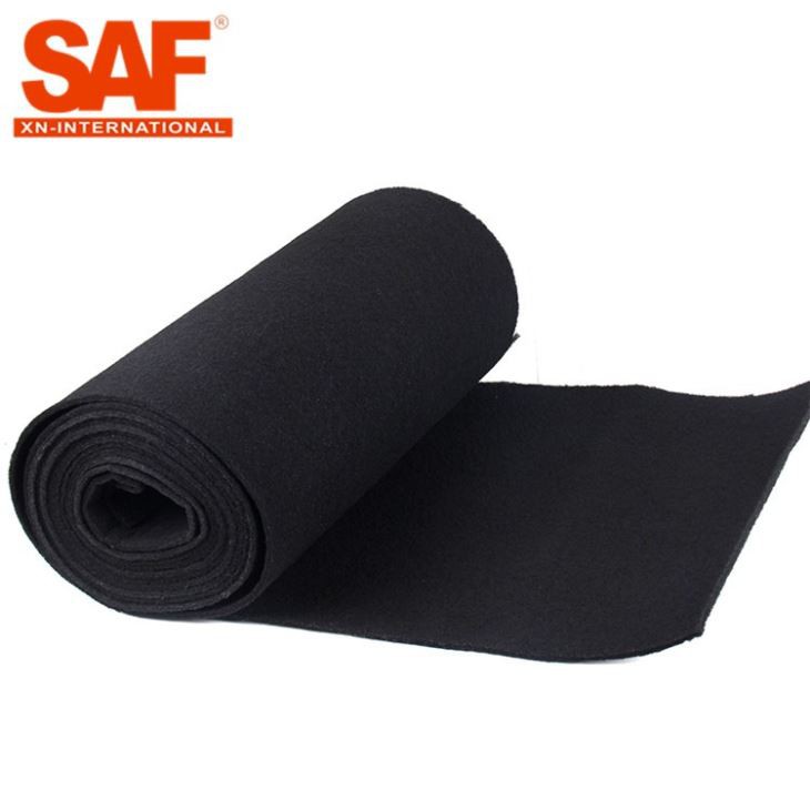 Rollo de medios de filtro de carbono activado